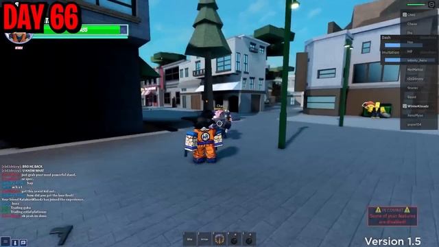 I Survived 100 Days As Goku in Roblox! смотреть онлайн