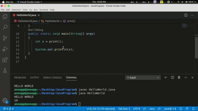 User-defined Functions | Basics Of Java Programming - 4 | Basics Of Java Malayalam смотреть онлайн
