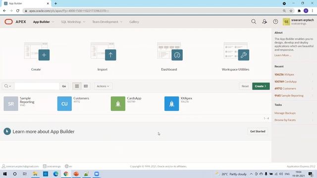 Oracle APEX Report - Report Types and Classic Report Demo смотреть онлайн