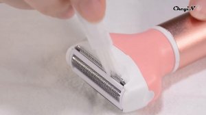 4 in 1 Rechargeable Lady Shaver Eyebrow Trimmer Nose Trimmer Electric Hair Removal Beauty Tools Kit