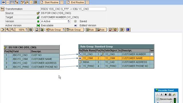SAP BW Create Transformations | BW Online Training Tutorials