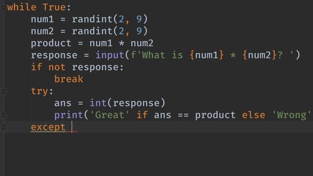 Python Math Quiz смотреть онлайн