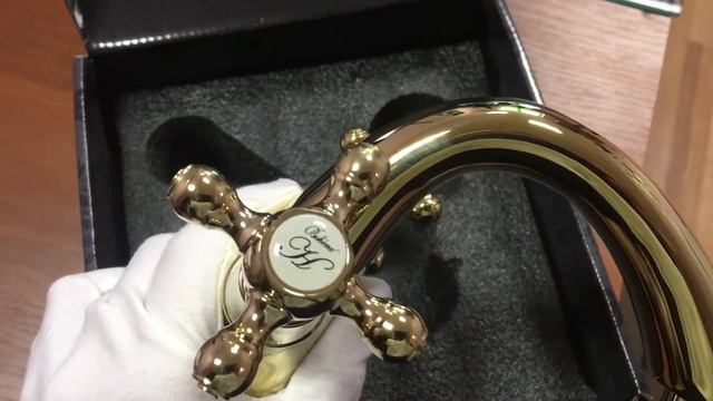 Smesitel-Online.Ru | КУПИТЬ СМЕСИТЕЛЬ Boheme Tradizionale Oro золото 291 для умывальника смотреть онлайн