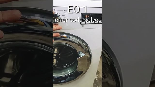 #short #Godrej #EO1 error code solved washing machine fully automatic front door смотреть онлайн