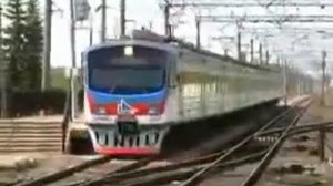 Электрички под музыку группы Любэ с песней Не смотри на часы