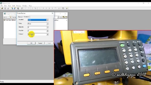 Total Station DATA download by|| TOPCON LINK смотреть онлайн