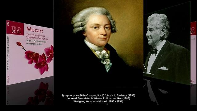 W.A. Mozart - Symphony No.36 in С major K.425 (dir. Leonard Bernstein, 1984) смотреть онлайн