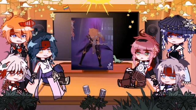 ?•Genshin Impact react to Aether 1/2•? смотреть онлайн
