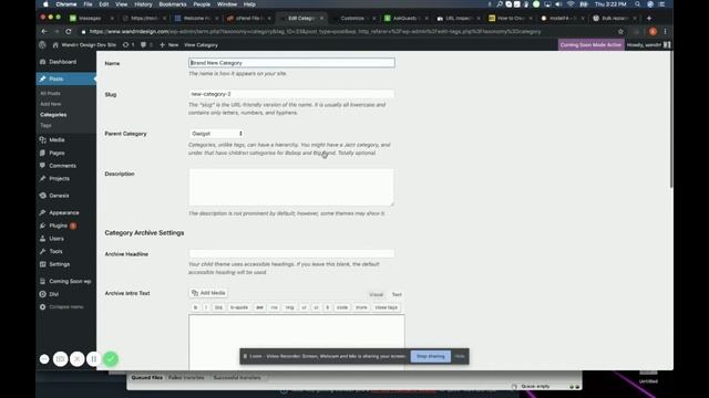 How to Create Category Pages in WordPress | Wordpress Tutorial смотреть онлайн