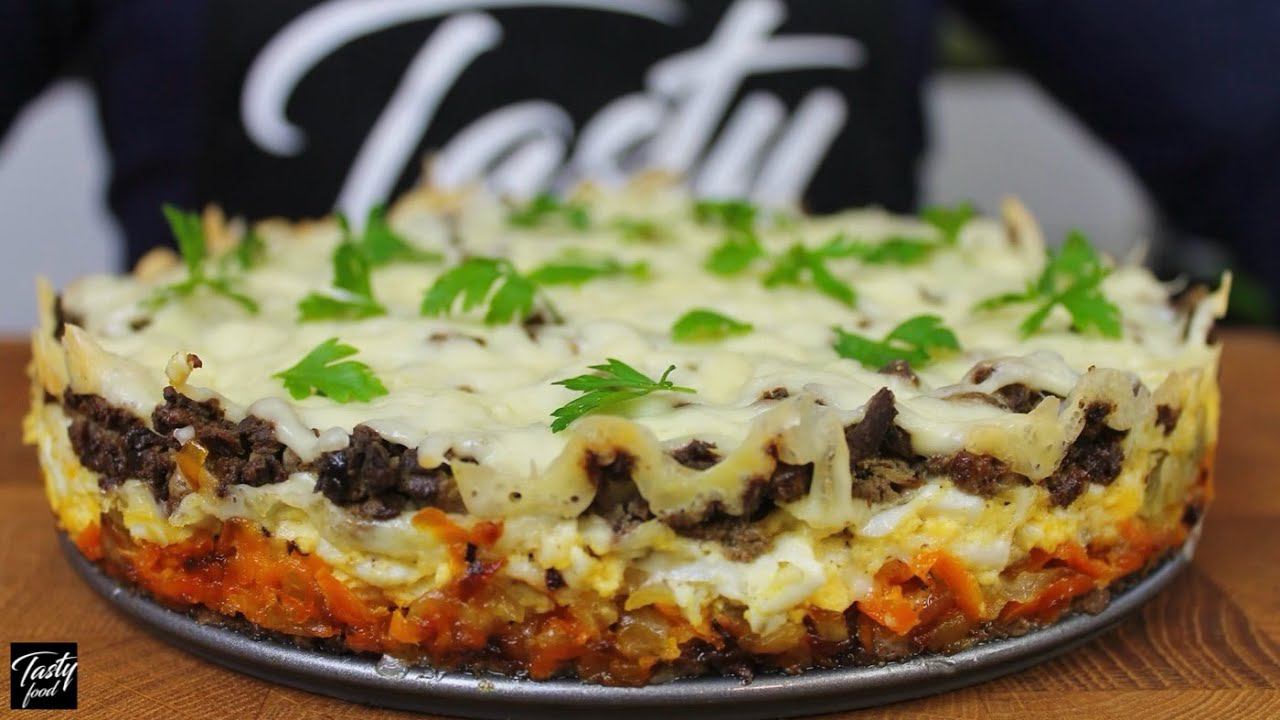 Запеченный Нежный Торт-Салат! Ну как же вкусно! смотреть онлайн