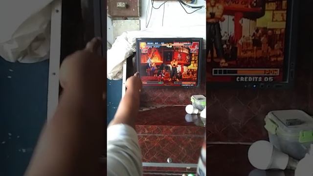 The king of fighter 97 game battle in gaming club смотреть онлайн