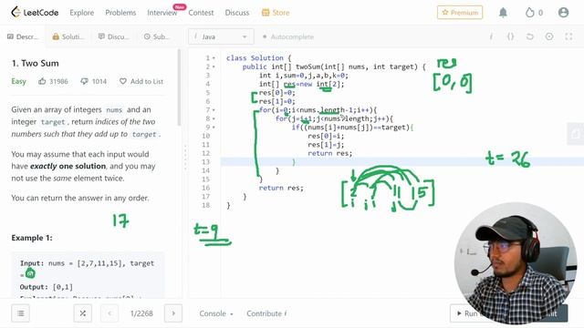 Two Sum | LeetCode 01 | Top Array Interview Question | Java Two Pointers DSA | Geekster | Amazon смотреть онлайн