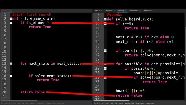 Depth First Search (DFS) for Game A.I. | solve64 Python Course (2/5) смотреть онлайн