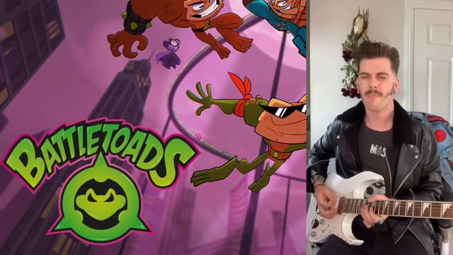 Battletoads - Porkshank (guitar playthrough by OST guitarist!) смотреть онлайн
