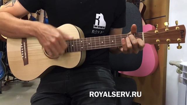 Тревел гитара PONI TR2-1