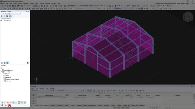 Учебное пособие по RFEM 6 для начинающих | 004 Пользовательский интерфейс | Контроль смотреть онлайн