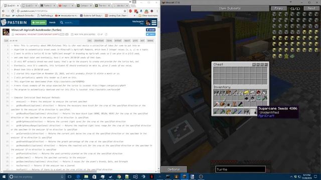 Automatic Agricraft Farm with Computercraft Turtles смотреть онлайн