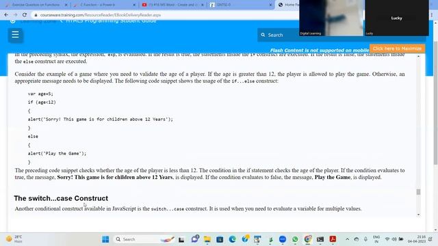 JAVA SCRIPT IF ELSE смотреть онлайн