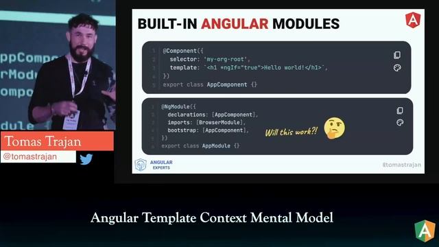 Angular Template Context Mental Model by Tomas Trajan | ngIndia 2023 смотреть онлайн
