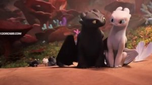 Клип под песню "День ночь, руки прочь" Беззубик и дневная фурия