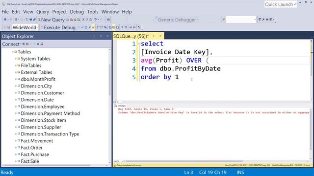 Moving Average with Windowing - SQL Training Online - Quick Tips Ep51 смотреть онлайн