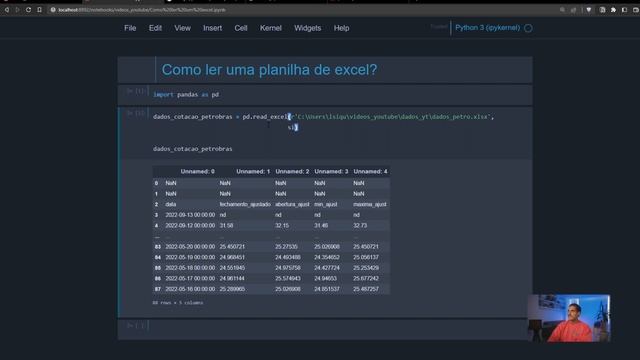 Como Ler QUALQUER Arquivo do Excel com Python? [TUTORIAL] смотреть онлайн