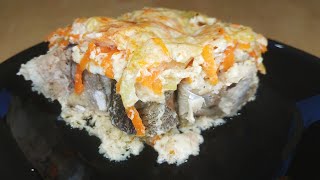 Минтай тушёный в духовке с морковью и луком/ Минтай тушёный в духовке/Минтай/Тушёная рыба смотреть онлайн