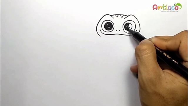 How To Draw Frozen 2 Bruni The Salamander Step by Step смотреть онлайн