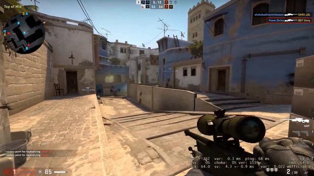 40 Kills-CSGO-Deathmatch-Mirage-Gameplay смотреть онлайн