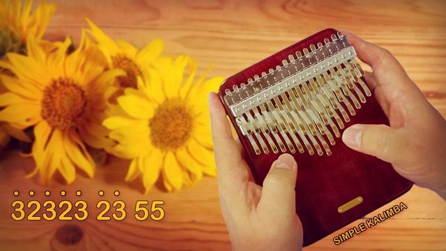 Call Me Little Sunshine (GHOST) - Kalimba Easy Tutorial смотреть онлайн