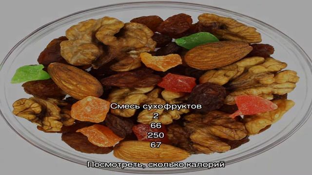 Калории - Блюда со смесью сухофруктов смотреть онлайн