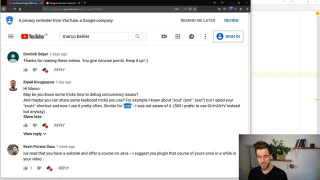 Five Minute Friday #005: Debugging Java Concurrency Issues, Popular IntelliJ Idea Shortcuts | Java смотреть онлайн