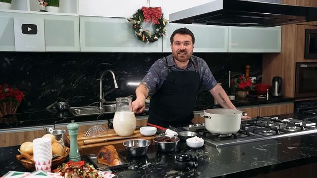 TE ENSEÑO A PREPARAR CHOCOLATE CALIENTE Y UN RICO PANETÓN RELLENO DE HELADO | GIACOMO BOCCHIO смотреть онлайн