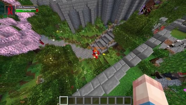 Я прожил 1000 Дней за СОЗДАТЕЛЯ ГЕРОЯ ЩИТА в Майнкрафт ... смотреть онлайн