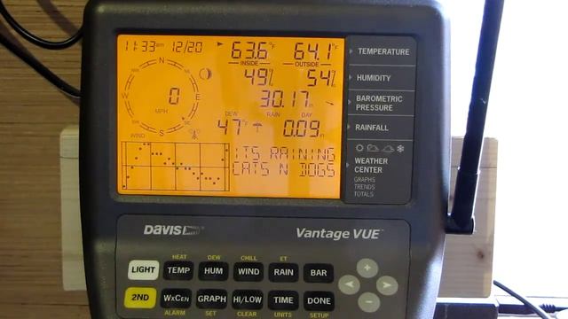 Davis Vantage Pro 2 6322 Integrated Sensor Suite With Davis Vantage Vue 6351 Console Pt 2 смотреть онлайн