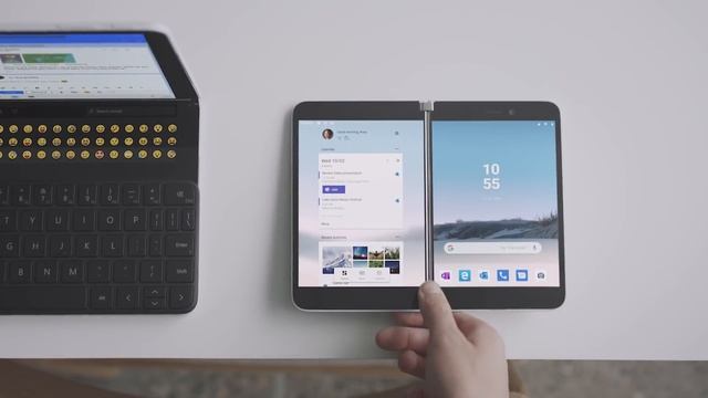Microsoft Surface Duo — складной смартфон на Android смотреть онлайн