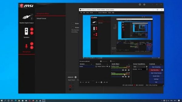 Realtek HD Audio Control/Console Noise Suppression