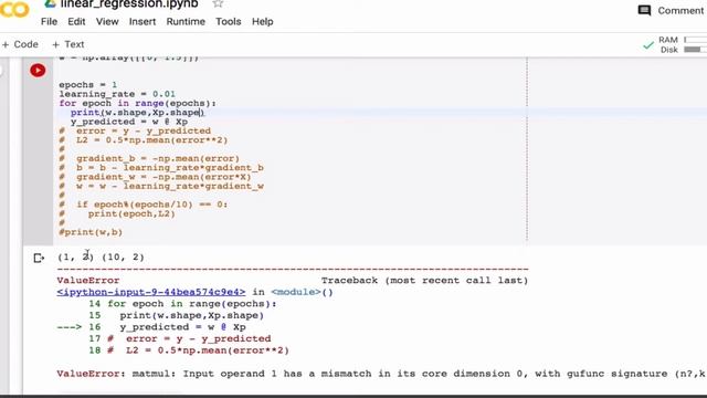 Linear Regression: Refactor using matrices смотреть онлайн