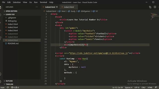 Vue.js Tutorial in One Video смотреть онлайн