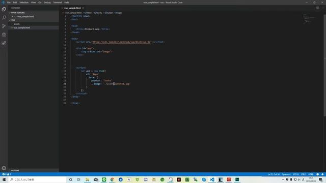 １から学ぶVue.js [v-bind] #2 смотреть онлайн