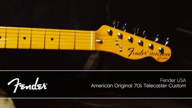 시연Fender USA American Original 70s Telecaster Custom смотреть онлайн