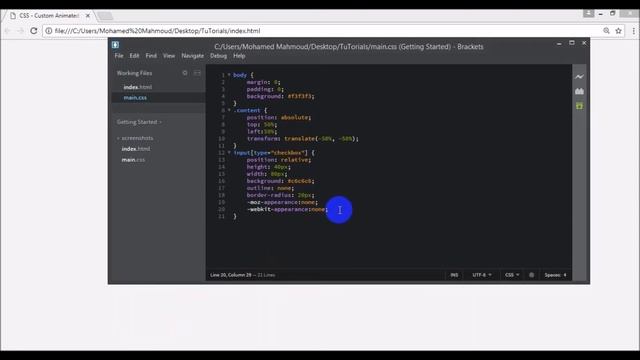 Css Custom Animated Checkbox || How to make CSS switch toggle || custom checkbox No Javascript смотреть онлайн
