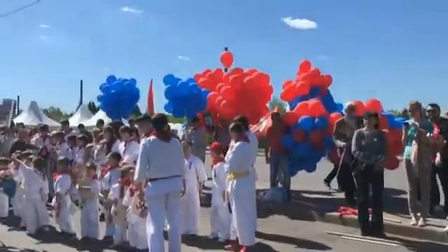 Мир защитили! Мир сохраним! Красный тигр. Москва смотреть онлайн