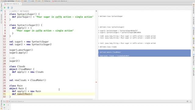 scala more on classes + objects смотреть онлайн