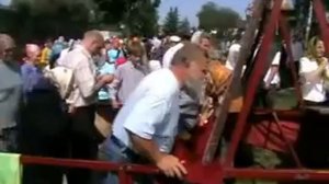 Крик бесноватой в Дивеево   Царь ГРЯДЁТ