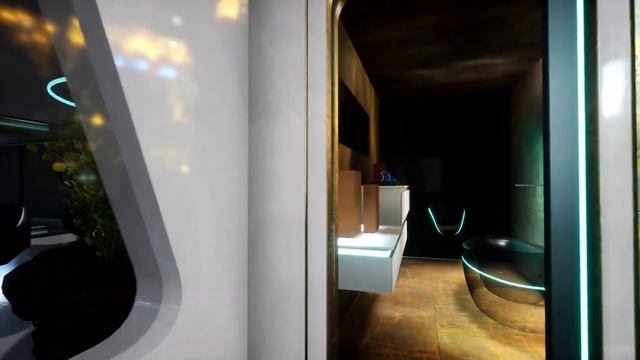 Modular Sci-Fi Apartment Unreal Engine Marketplace смотреть онлайн