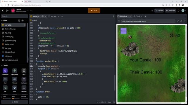 How to Create an RTS Game inspired by Warcraft 3 in P5 Play and JavaScript Tutorial смотреть онлайн