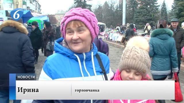 Новогодняя ярмарка на площади Победы смотреть онлайн