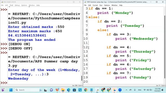 Python Summer Camp APSIS Day 3 Session 1 смотреть онлайн