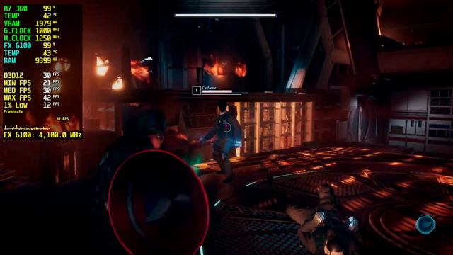 MARVEL'S AVENGERS - AMD FX 6100 @4.1ghz / FX 6300 + R7 360 (720p/Low) смотреть онлайн